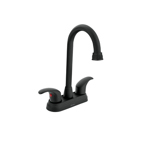 Mezcladora lavabo 4' negro, tipo bar, palanca, AQUA | AQM-62M | 45623