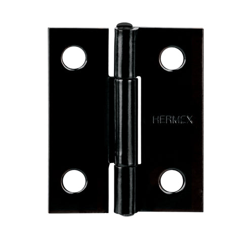 Bisagra rectangular 1-1/2' negra, HERMEX | BR-156 | 45633