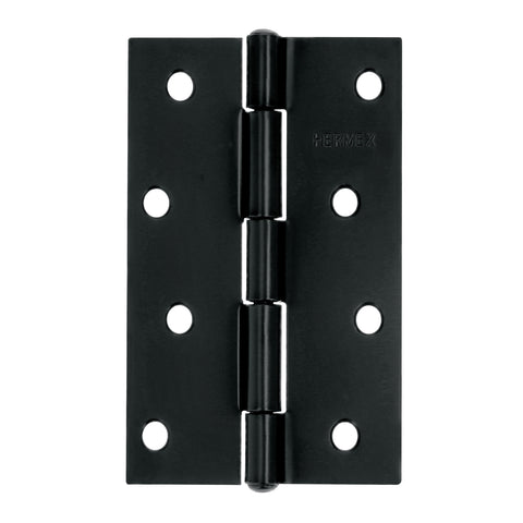 Bisagra rectangular 4' negra, HERMEX | BR-406 | 45638