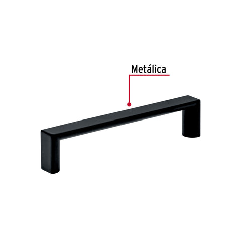 Jaladera de 96mm, línea Andamio, negro, HERMEX | JAL-0961 | 45639