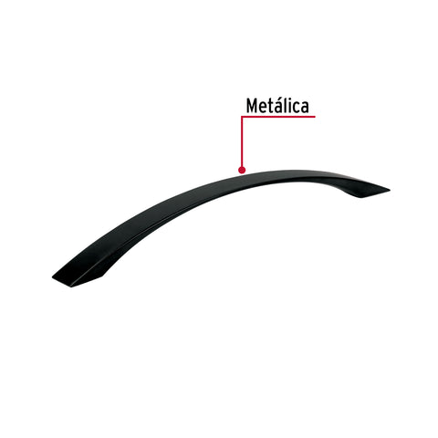 Jaladera de 160mm, línea Moderna, negro, HERMEX | JAL-0762 | 45646