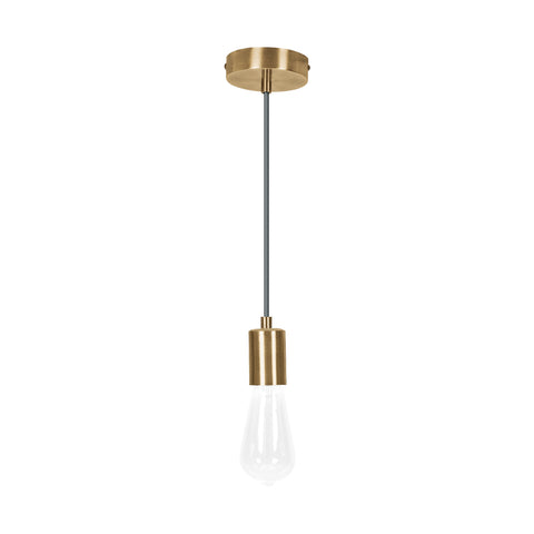 Socket colgante metálico, hierro antiguo, VOLTECK | SOC-10HS | 45673