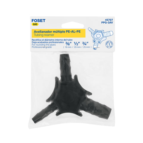 Avellanador para tubería de PE-AL-PE, 3/8' a 3/4', FOSET | PPG-3AV | 45707