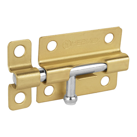 Pasador de barril de acero latón 3', HERMEX | PAS-31 | 45722