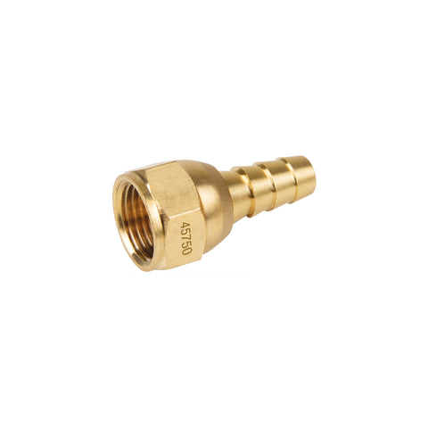 Cople espiga (tuerca loca) de latón, 3/8', FOSET | CLG-3/8L | 45750
