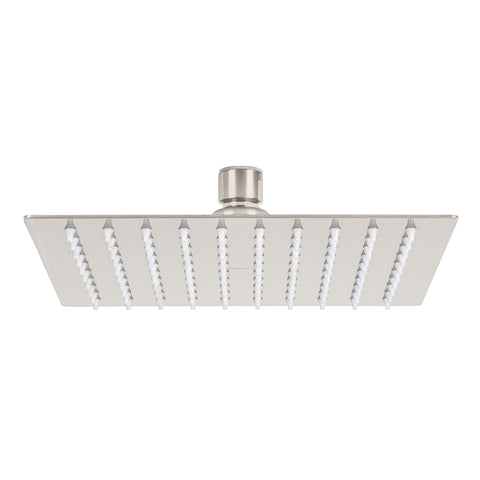 Regadera plato cuadrado 8' sin brazo, satín, FOSET RIVIERA | R-308SN | 45780