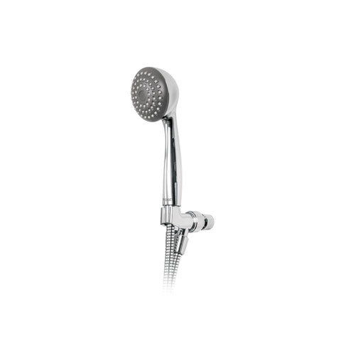 Regadera de teléfono 3-1/4, ABS, con soporte, cromo, AERO | R-011 | 45787