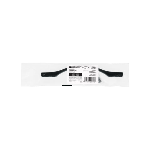 Jaladera de 128mm, línea Segovia, negro, HERMEX | JAL-1562 | 45806