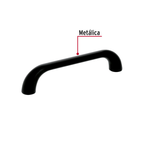 Jaladera de 96mm,, línea Cádiz, negro, HERMEX | JAL-1661 | 45809