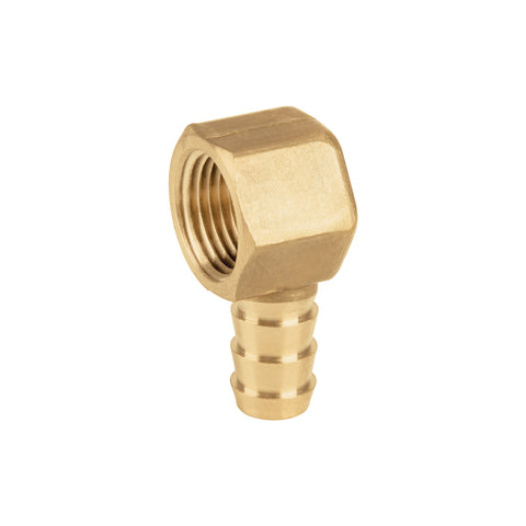 Codo estufa a 90° de latón con espiga de 3/8', FOSET | CLG-521E | 45881