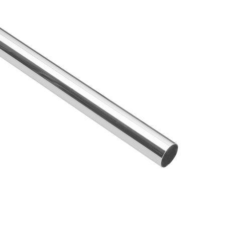 Tubo redondo para clóset,1.2 m, acero cromado, HERMEX | TR-512 | 45895