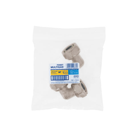 Codo 90° para PEALPE, 3/4', FOSET | PPG-34C | 45920