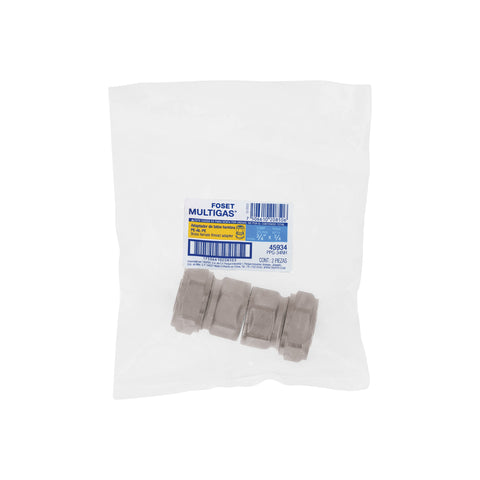 Conector para PEALPE, 3/4', con rosca hembra, FOSET | PPG-34NH | 45934