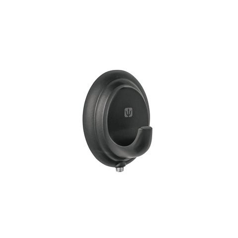 Gancho sencillo metálico acabado negro, FOSET AQUA | AQA-83M | 45987