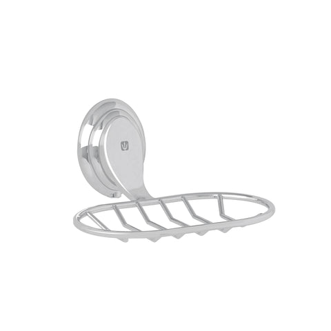 Jabonera metálica cromo, FOSET AQUA | AQA-84 | 45988