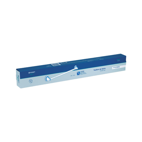Toallero de barra metálico acabado cromo, FOSET AQUA | AQA-86 | 45992