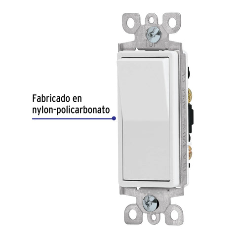 Interruptor sencillo, línea Classic, Volteck | APSE-CL | 46005