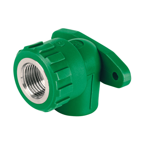 Codo oreja 90° PPR, 1/2', hembra con inserto metálico, FOSET | CV-581 | 46036