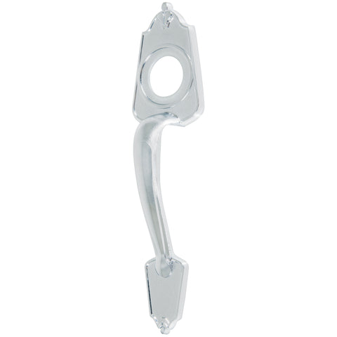 Chapetón metálico para puerta, acabado cromo mate | MADE-3 | 46139