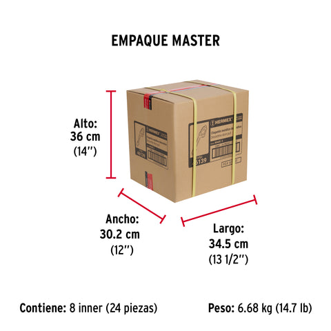 Chapetón metálico para puerta, acabado cromo mate | MADE-3 | 46139