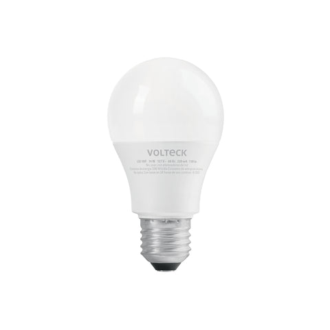 Lámpara LED A19 14 W (equiv. 100 W) luz de día, caja Volteck | LED-100F | 46221