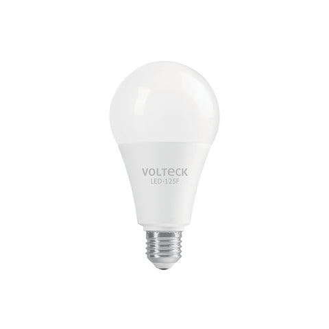 Lámpara LED A25 18 W (equiv. 125 W) luz de día, caja Volteck | LED-125F | 46222