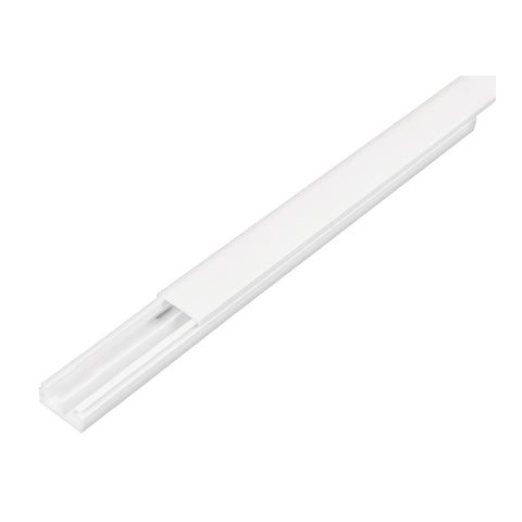 Canaleta de 2 vías 10 x 20 mm, con división, VOLTECK | CAN-1020D | 46283