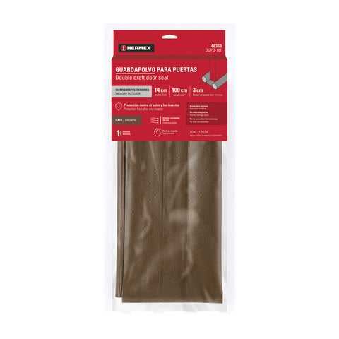 Guardapolvo con funda 95 cm, café, HERMEX | GUPO-101 | 46363