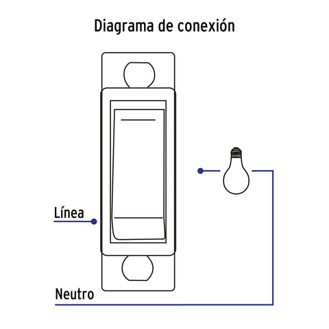 Placa armada 2 interruptores sencillos, línea Económica | PA-APDO-E | 46389