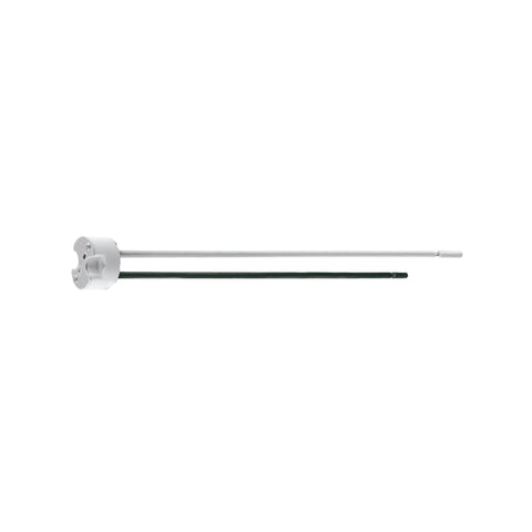 Portalámpara de porcelana para MR, base bipin,Volteck | POPO-12 | 46532