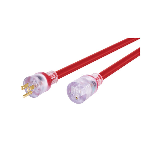 Extensión reforzada aterrizada 30 m 3x12 AWG, Volteck | ERA-30X12 | 46557