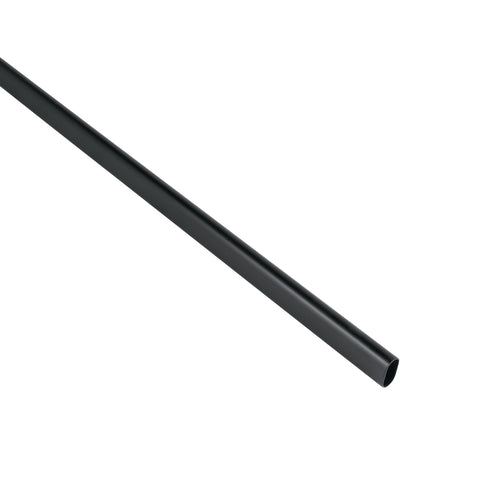 Tubo ovalado de 3.0 m negro para closet, HERMEX | TO-530N | 46584