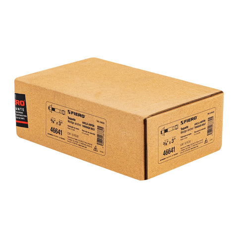 Caja con 50 taquetes arpón de 3/8' x 3', FIERO | TAE-3/8A3G | 46641
