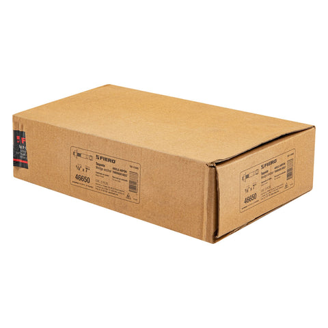 Caja con 25 taquetes arpón de 1/2' x 7', FIERO | TAE-1/2A6G | 46650