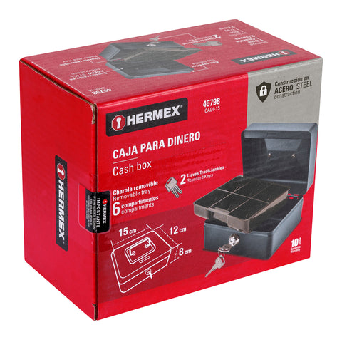 Caja para dinero, 15 cm, HERMEX | CADI-15 | 46798