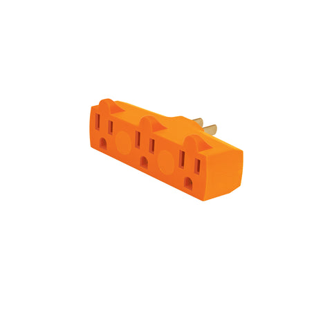 Multicontacto triple aterrizado, tipo 'Y',reforzado, Volteck | MUL-380 | 46805