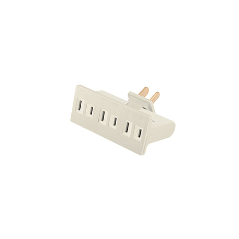 Multicontacto triple, tipo bisagra Volteck | MUL-330 | 46809