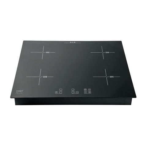 Parrilla inducción empotrable 60cm, 4 quem, vidrio, RIVIERA | PAE-604NI | 46916
