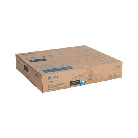 Parrilla inducción empotrable 60cm, 4 quem, vidrio, RIVIERA | PAE-604NI | 46916
