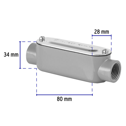 Condulet 1/2' conexión tipo C, Volteck | COLET-1/2-C | 46982