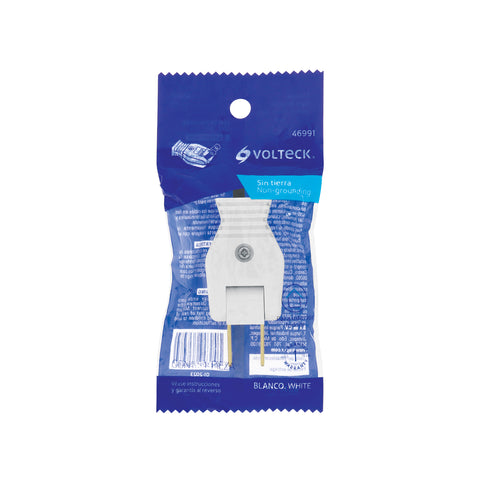 Clavija sencilla tipo bisagra, Volteck | CL-PB | 46991