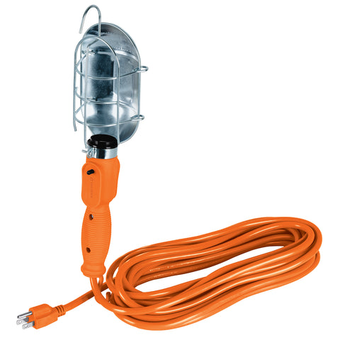 Lámpara de taller con canastilla metálica 7.5 m, Volteck | LAT-8M | 47259