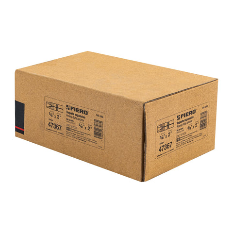 Caja con 50 taquetes expansivos de 3/8' sin tornillo, FIERO | TAE-3/8G | 47367