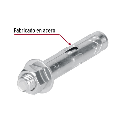 Bolsa con 4 taquetes expansivos de 3/8' con tornillo, FIERO | TAE-3/8T | 47370