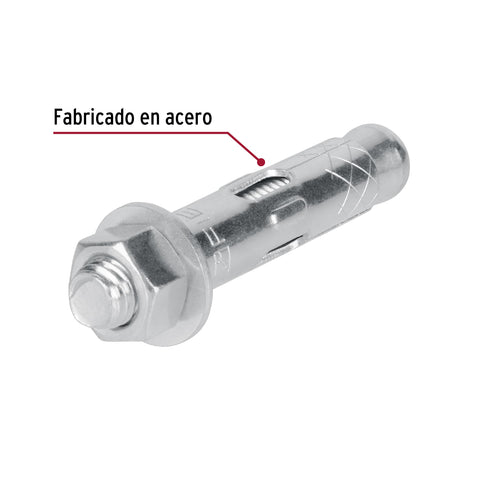 Bolsa con 2 taquetes expansivos de 1/2' con tornillo, FIERO | TAE-1/2T | 47371