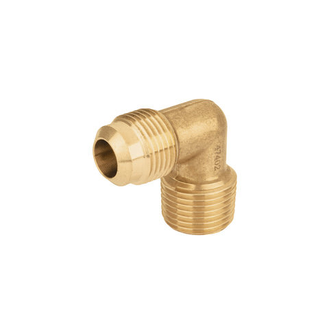 Codo terminal a 90° de latón 1/2 x 1/2', FOSET | CLG-513 | 47402