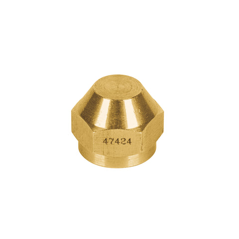 Tapón hembra de latón de 3/8', FOSET | CLG-301 | 47424