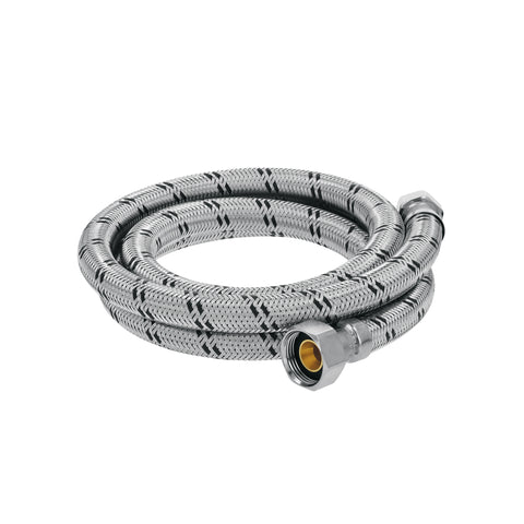Manguera para boiler, acero inox, 1/2'x3/4', 150 cm, FOSET | FBO-12150X | 47426