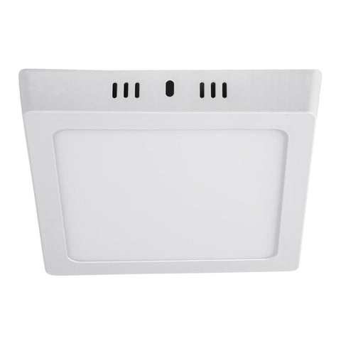 Luminario LED plafón 12W 6500K, cuadrado, blanco, VOLTECK | PLA-211L | 47443