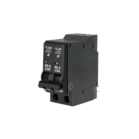 Interruptor de 2 polos 40A, enchufable, VOLTECK | IT-240 | 47511